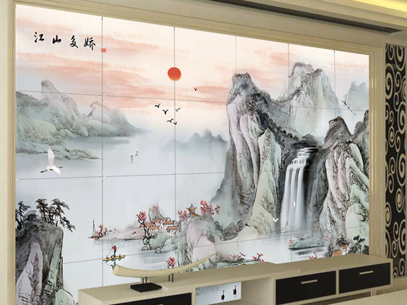 瓷磚上面的圖案是怎樣印上去的，瓷磚打印工藝